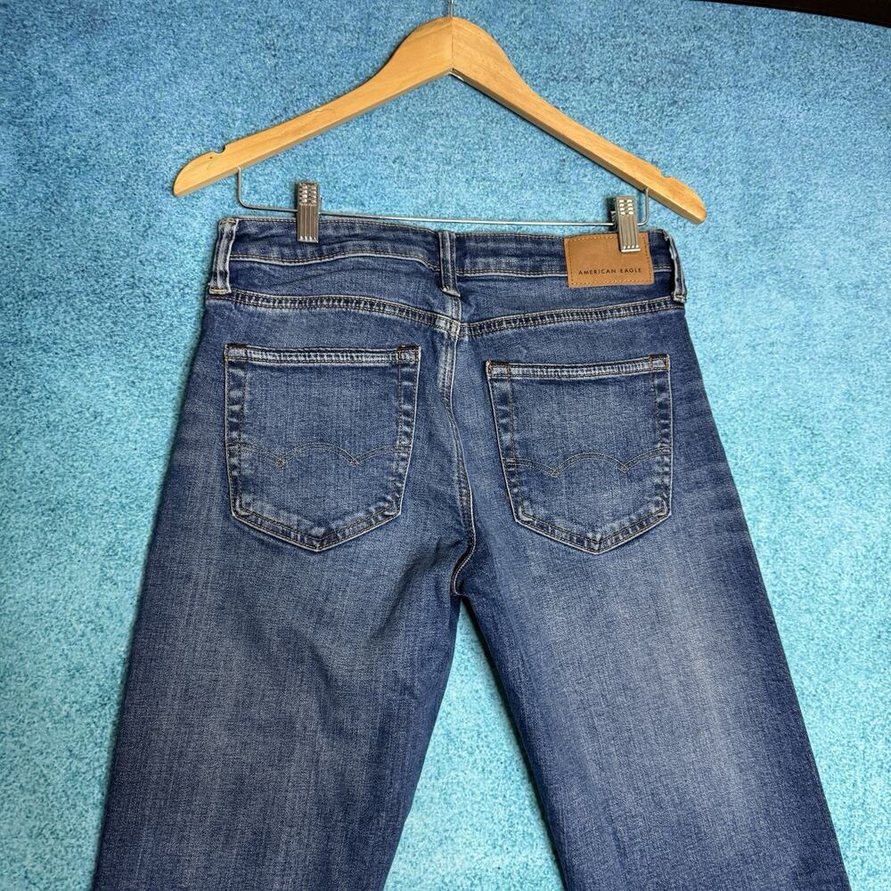American Eagle Jeans Mens 29x34 AirFlex Plus Athletic Skinny Fits 30x32 - Picture 8 of 15